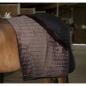 Preview: Equitheme Teddy Stalldecke m. synth. Lammfell-Futter, schwarz/braun